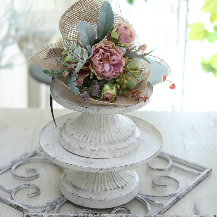 楽天市場 トレイ 白 ブリキ アクセサリートレイ アンティーク風 シャビーシック フレンチカントリー シスコ 小 ホワイト アンティーク雑貨 Cheerful