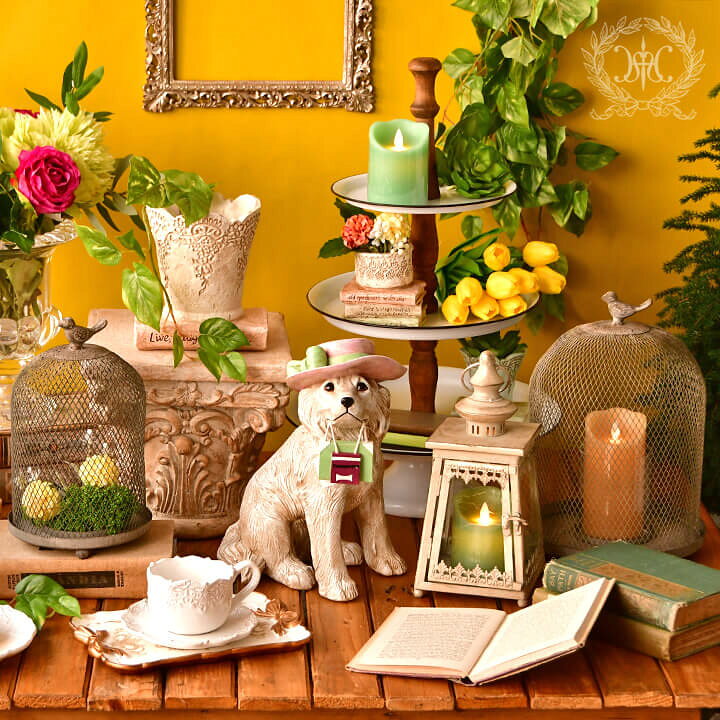 楽天市場】【送料無料】アンティーク雑貨 シャビーシック おしゃれ  