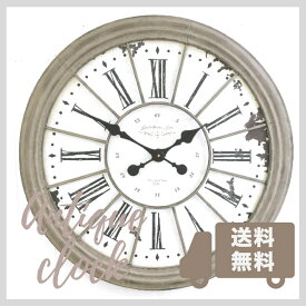 掛け時計 おしゃれ アンティーク風 雑貨 コベントガーデン ルーブルラージクロック アンティーク壁掛け時計 Φ69×奥行5cm
