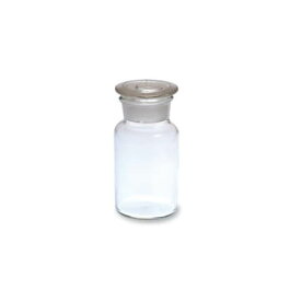 DIDIER メディシンボトル（蓋にml刻印有り） 250ml クリア 広口 アンティーク 試薬瓶 グラスボトル ディプレイ 花瓶 Φ6.5cm×高さ13.5cm