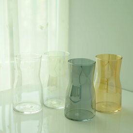 花瓶 フラワーベース ガラス カラー おしゃれ シック モダン 北欧 DIDIER 花瓶 フラワーベース Φ9.5×高さ17cm