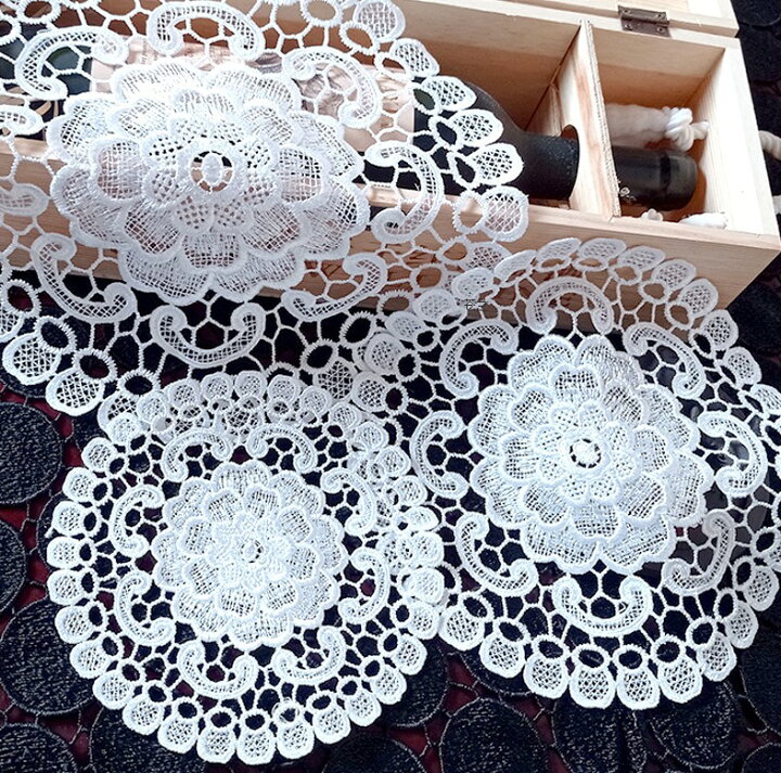 楽天市場】【レース ドイリー ホワイト 刺繍】DIDIER ロココホワイト