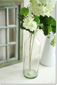 アンティーク風 雑貨 クラシカルグラス スリム ガラス花瓶 Φ11×高さ34.5cm