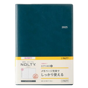 \ NOLTY 蒠 2025N 4n܂ A5 EB[N[ tg GN 4 R[[t 9677