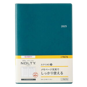 \ NOLTY 蒠 2025N 4n܂ A5 EB[N[ o[`J GN 3 fB[vu[ 9676
