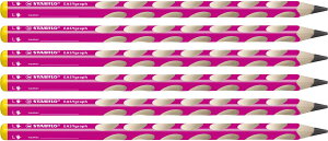 STABILO �X�^�r�� ���������w�K���M �C�[�W�[�O���t 2B �s���N ����p �O�p ������ ���� ���O���� �q�� �c�� �j�̎q ���̎q 6�{ B321-01-2B-6