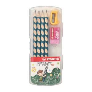 STABILO �X�^�r�� ���������w�K���M �C�[�W�[�O���t �X�^�[�^�[�Z�b�g 2B �؃g���[�� ����p �O�p ������ ���� ���O���� �q�� �c�� �j�̎q ���̎q 4�{ LP0077