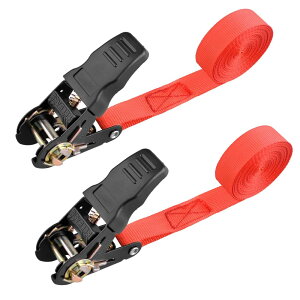 TRIWONDER ג߃xg `Fbgxg bVO ^C_E  ג@ Œ oh ɂ oCN z ^ Ratchet Tie Down Straps (01 bhi25mmj- 2{, 5m)