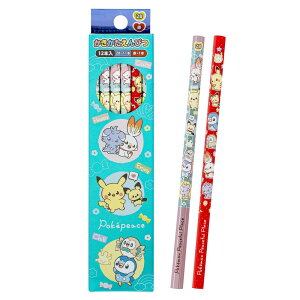ショウワノート ポケットモンスター 鉛筆 かきかたえんぴつ 2B 11本 赤鉛筆 1本 ポケピース 669404001