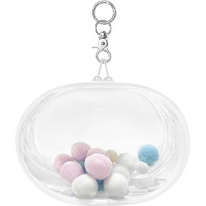 YUYAKESHIP[X ɃobN ho ʂ|[` Oo obO ȉ~` PVC l` ʂݗp NA JoɂЂ [ L[z_[tizCgE18cmj