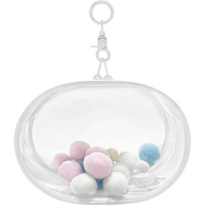 YUYAKESHIP[X ɃobN ho ʂ|[` Oo obO ȉ~` PVC l` ʂݗp NA JoɂЂ [ L[z_[tiE18cmj