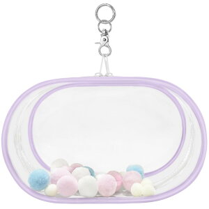 YUYAKESHIP[X ɃobN ho ʂ|[` Oo obO ȉ~` PVC l` ʂݗp NA JoɂЂ [ L[z_[tip[vE22.5cmj