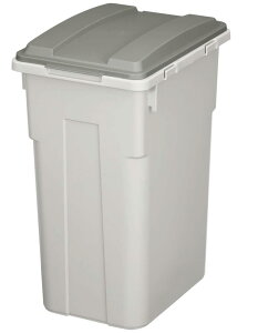 新輝合成 トンボ ゴミ箱 連結可能 蓋付き 分別 33リットル ダークグレー 幅28×奥行36.5×高さ49.5cm アウトドア 丈夫 日本製