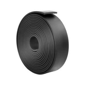 Atutomo ゴムシート ゴムロール 振動吸収マット ゴム板 NBR 緩衝材 ゴム 衝撃吸収材 DIY 防振マットゴムガスケット シーリングパッド ゴムシート ゴムストリップ (厚さ3mmx幅30mmx長さ3m 粘着なし)