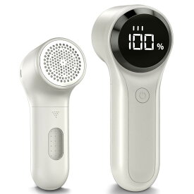 【2025年モデル 毛玉取り】FrSara毛玉取り 毛玉取り 電動 毛玉取り器 けだまとり 電動 液晶ディスプレイ付き 3段階のスピード調整 強力6枚刃 Type-C充電式 安全装置 靴下 旅行 様々な⾐類適用 自宅用