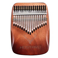 Hostaro カリンバ 親指ピアノ kalimba 17キー ソリッド 楽器 人気 保護ケース付き 初心者向 日本語マニュ…