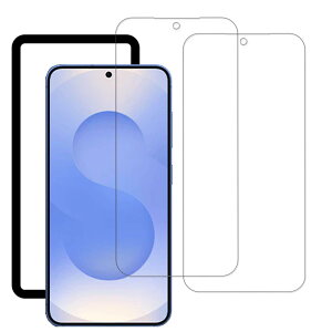 �y2���Z�b�g�z�K�C�h�g�t�� KPNS ���{�f�ސ� �����K���X Galaxy S25 5G / Galaxy S24 5G SCG25 SC-51E �p �K���X�t�B���� �J�o�[ �ی�t�B����