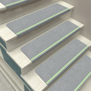 KUCHIHE �K�i�}�b�g ����~�� ���L�K�i����~�߃}�b�g �u�� �܂�Ȃ� �h�� �􂦂� �L�Y�h�~ �����L ��55x22cm 15���Z�b�g ����4mm ������� �z�� �����΍� (Lightgray, 55x22cm)