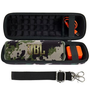 co2CREA �� JBL Flip7/Flip6/Flip5/Flip4 Bluetooth�X�s�[�J�[�p���[�P�[�X (�n�[�h�P�[�X, �J�� �n�[�h�P�[�X)