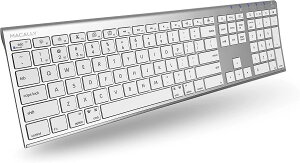 Macally CX Bluetooth L[{[h MacΉ Keyboard Wireless Mac/iOS/PC/Android őOBluetoothfoCXyAO ؂ւ\(ACEBTKEYA)