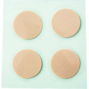 TRUSCO(トラスコ) 滑り止めシート 両面タイプ 25パイ丸形 4個入 TNSS-25P4 x 10 枚【ケース販売】