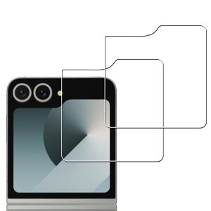 HKKAIS galaxy z flip6 �ی�t�B�����y2���Z�b�g�z ���{���Ɏq�̗pGalaxy Z Flip6 SC-54E �C���` �p �K���X�t�B���� �t�� �ی� �t�C���� ���� �K���X