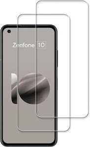 �y2���Z�b�g�zKPNS ���{�f�ސ� �����K���X ASUS Zenfone 10 �p �K���X�t�B���� �����K���X �J�o�[ �ی�t�B����