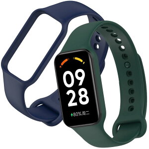 YFFSFDC Redmi Smart Band 2 �����o���h 2���� Xiaomi Band 8 Active �V���I�~ ���� ���� �\�� �ւ� �o���h �x���g �����p ���o�[�x���g �V���R���� �ʋC �h�� (��+��)