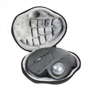 Kiowon ���W�N�[�����C�����X�}�E�X�p ���[�P�[�X EVA �Q�[�~���O�}�E�X�p�ی�P�[�X �����}�E�X�Ή� Logitech MX Ergo / M570 / M575S�K���g���b�N�{�[���}�E�X�P�[�X (��+�O���[)