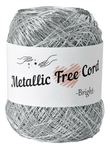 �^�J�M�@�� Panami ���^���b�N �t���[ �R�[�h �u���C�g (Metallic Free Cord Bright) COL. 700 �V���o�[ ��40g ��160m