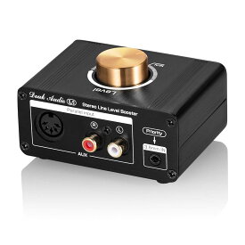 Douk Audio L1 ミニ ステレオラインレベルブースターアンプ オーディオプリアンプ 20dBゲイン+ボリュームコントロール