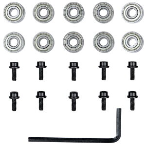 Bestgle�~�j�`���A�x�A�����O 10�Z�b�g���ʃ��^���V�[���h�~�j�x�A�����O �{�[���x�A�����O ���ʃ��^���V�[���h �[�a�ʎ��� �x�A�����O�����Z�b�g �g���}�[ �r�b�g�A�N�Z�T���[�i���a4.76mm