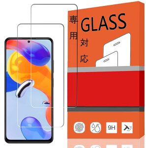 �y2���zFor Redmi Note 11 Pro �K���X�t�B���� Redmi Note 11 Pro �����K���X �t���ی�t�B���� Redmi Note 11 Pro �Ή� �d�x9H �����ߗ� ���{���Ɏq�f��AGC �C�A�[�� ��U�h�~�����ی�t�B����