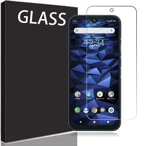 FOR DIGNO BX2 / A101KC �p�� ��p�K���X�t�B���� for DIGNO BX2 / A101KC �p�� ��p�t���ی�t�B���� �����K���X�t�B���� ���{���f�ވ��Ɏq�� ���ߐ��� 2.5D ���E���h�G�b�W���H �ɏ�̃^�b�`�� 0.33mm���� 