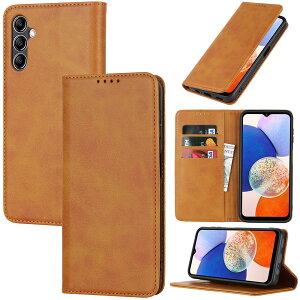 �Ή� Galaxy a14 5g �P�[�X �蒠�^ �X�}�z�P�[�X �T���X�� �M�����N�V�[a14 �J�o�[ �蒠�^ �J�[�h�X���b�g�A�L�b�N�X�^���h ���U�[(���C�g�u���E��)