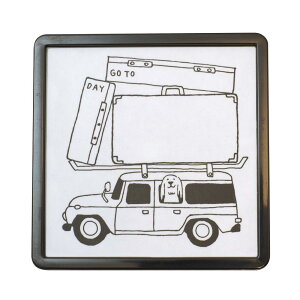 ミドリ スタンプ 浸透印 お出かけ柄 35391006