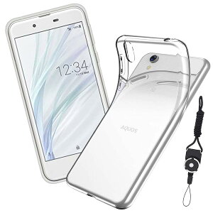 houge �y �X�}�z �P�[�X �z AQUOS Sense Basic/sense/sense lite/Android One S3 �p�� �P�[�X �N���A �J�o�[ 702sh / SHV40 SH-01K / SH-M05 �p�� �P�[�X �J�o�[ �N���A �����ߗ� �ϏՌ� ���^ �y�ʌ^ ���΂ݖh�~ �w��h�~