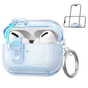 �y2025�N�x ��s�����zYXHH�V�o�� AirPods Pro 3 �p �P�[�X �����X�i�b�v�X�C�b�`�t�� �S�ʕی�J�o�[TPU �ϏՌ� ���[ �y�� ���� �h�o �L�Y�h�~ �[�d�Ή� �����h�~ ���s �J���r�i�t�� AirPods Pro ��3��