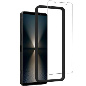 �y2���Z�b�g+�K�C�h�g�t���zKPNS ���{�f�ސ� �Ή� Xperia 1 VI ��6���� SO-51E SOG13 XQ-EC44 / Xperia 1 VII SO-51F / XQ-FS44 �p�� �K���X�t�B���� �����K���X �ی�t�B����