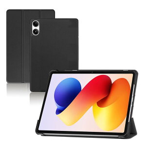 For Redmi Pad 2 Pro/Xiaomi Poco Pad M1 �P�[�X 12.1�C���` Xiaomi Redmi Pad 2 Pro/Xiaomi Poco Pad M1 �ی�P�[�X ����PU �S�ʕی� ���߉\ �h���h�� �Փ˖h�~ ���^�y�� �ǂ���G�� Greerass ������ �X�^���h�@�\�t�� 