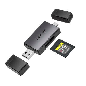 CFexpress Type-A �J�[�h���[�_�[ A�[�C�v Type-C OTG�Ή� 1��2�� USB3.2 10Gbs ��e�ʃJ�[�h�ɑΉ� Android �X�}�z �^�u���b�g�AMacBook�AWindows PC�ɓK�p ILCE-1 ILCE-7M3 FX3 FX6 a7m4