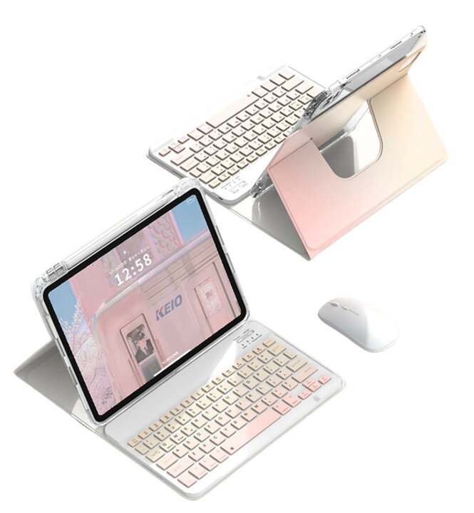 美品) iPad 10.2 第7世代 WiFi 32GB キーボード付き 美品)iPad 10.2 第