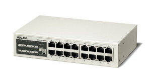 obt@[ BUFFALO 10/100MbpsΉ ⟑ d 16|[g zCg XCb`Onu LSW3-TX-16NSR