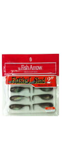 Fish Arrow(フィッシュアロー) ルアー フラッシュ-J シャッド 2 #27 ワカサギ/オーロラ