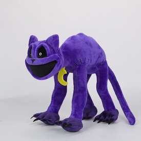 ぬいぐるみ ポピープレイタイムグッズ スマイリングクリッターズ Smiling Critters キャットナップ CatNap DogDay ンスター ゲーム ファンへ 贈り物 キャットナップ (紫です（CATNAP）)