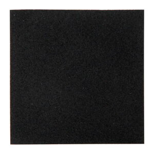 和気産業 スポンジゴム粘着付 黒 10X100X100mm 防音 防振 緩衝材 SPN-12 1枚