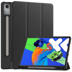 For Lenovo Xiaoxin Pad Pro/Tab P12 �P�[�X �ی�P�[�X ����PU ���U�[ �S�ʕی� ���߉\ �h���h�� �Փ˖h�~ ���^�y�� �ǂ���G�� Greerass ������ �X�^���h�@�\�t�� Lenovo Xiaoxin Pad Pro/Tab P12 �Ή� �^�u���b