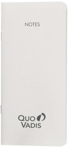 �N�I�o�f�B�X �m�[�g�Z�b�g 5���p�b�N 8.8x17cm�p �z���C�g qvnote88x17