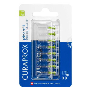 �N���v���b�N�X�iCURAPROX�j ���ԃu���V CPS�v���C���X�^�[�g CPS 11 �i�O���[���j ���t�B��8�{