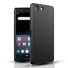 対応 Xperia ACE ケース 耐衝撃 滑り止め 指紋防止 ブラック極薄 い SO-02L XperiaACE ケース TPU素材 超軽量 ブラック マット仕上げ Xperia ACE SO-02L 保護カバー